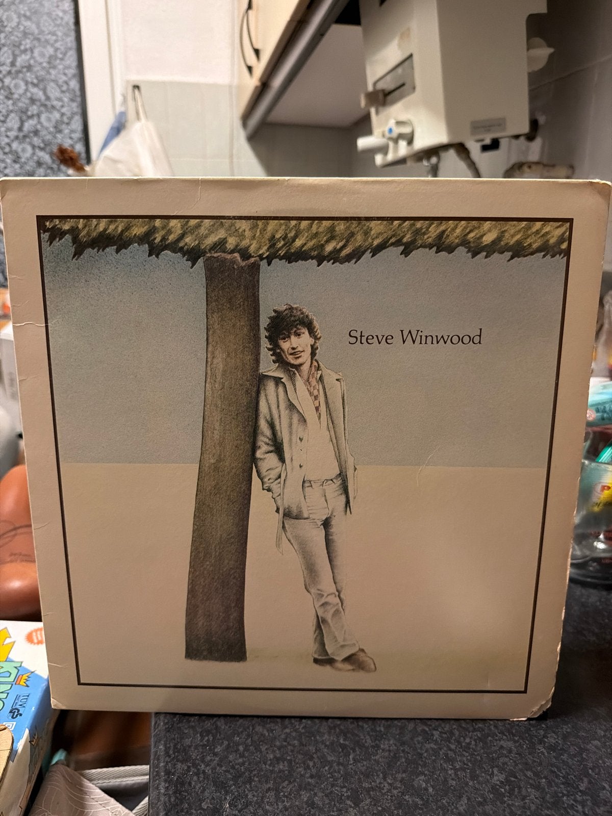3.  Steve Winwood - Steve Winwood LP (1977), Cd's en Dvd's, LP, Gebruikt, Pop, Ophalen of Verzenden