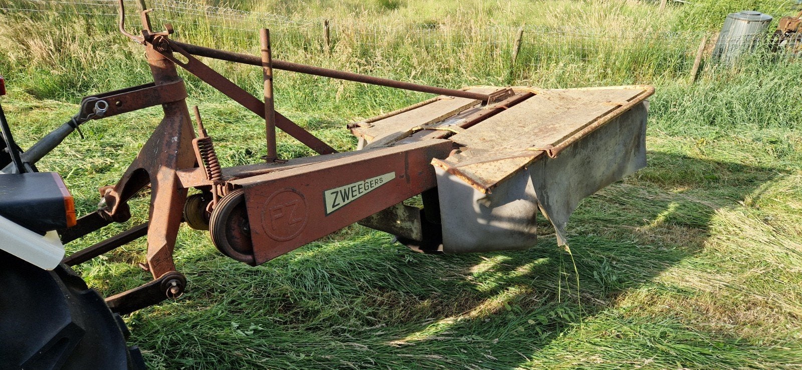 Pz135 cyclomaaier, Ophalen, Weidebouw