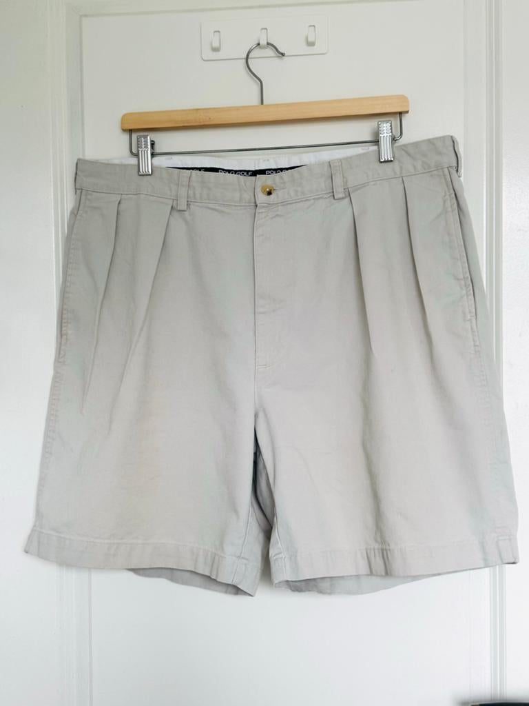 Polo Golf Ralph Lauren Heren Shorts - Maat 38, Ophalen of Verzenden, Gedragen, Maat 56/58 (XL), Beige