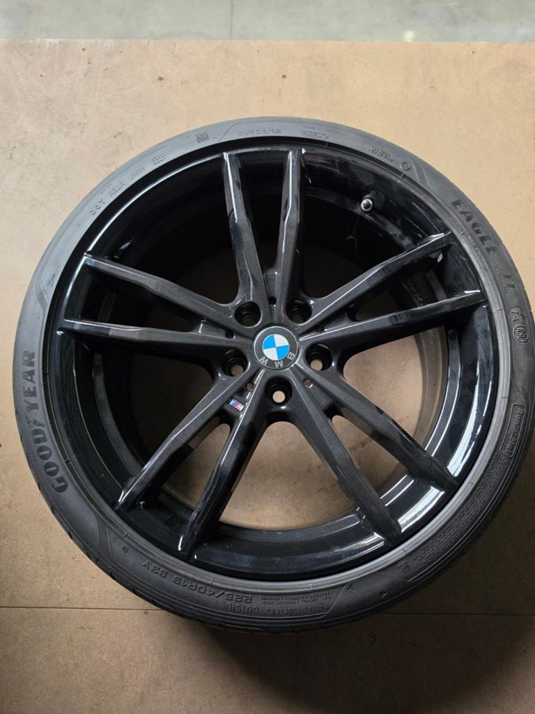 Bmw 3 serie m Velgen met good year eagle zomerbanden, Auto-onderdelen, Banden en Velgen, 19 inch, Gebruikt, Banden en Velgen, Ophalen of Verzenden