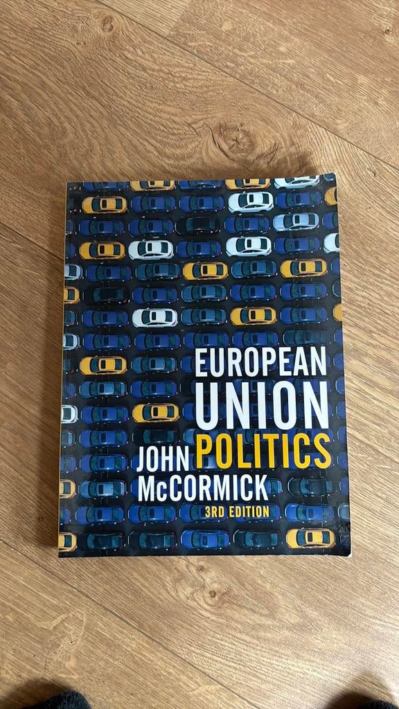 European Union Politics, Boeken, Ophalen of Verzenden, Zo goed als nieuw