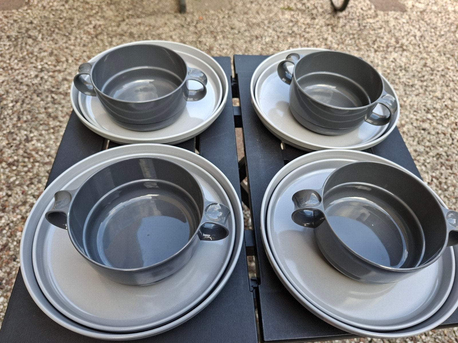 Camping Servies, Ophalen of Verzenden, Zo goed als nieuw