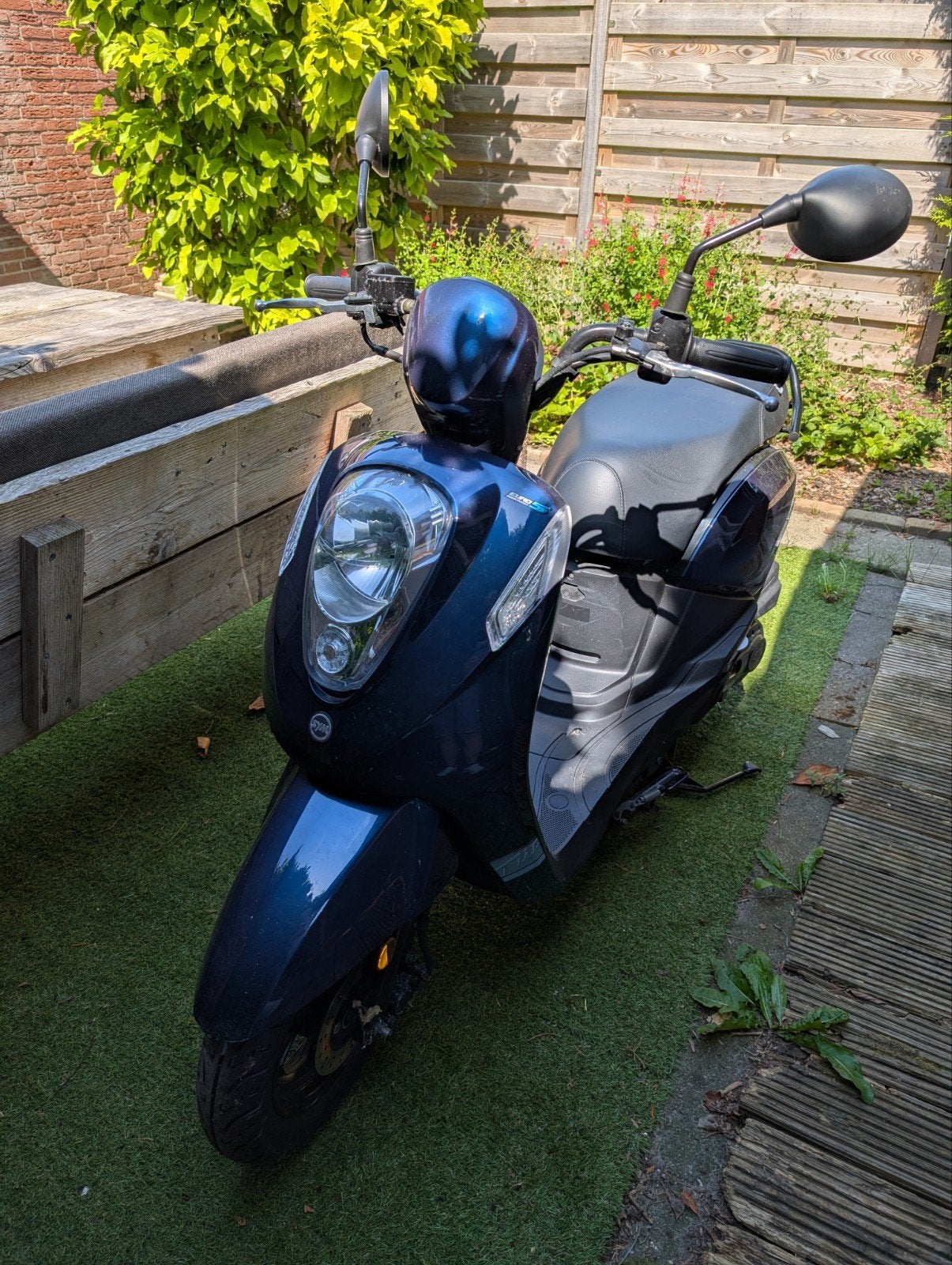 Zo goed als nieuwe SYM Mio 2022 - Slechts 350 km!, Ophalen, Zo goed als nieuw, Benzine, SYM