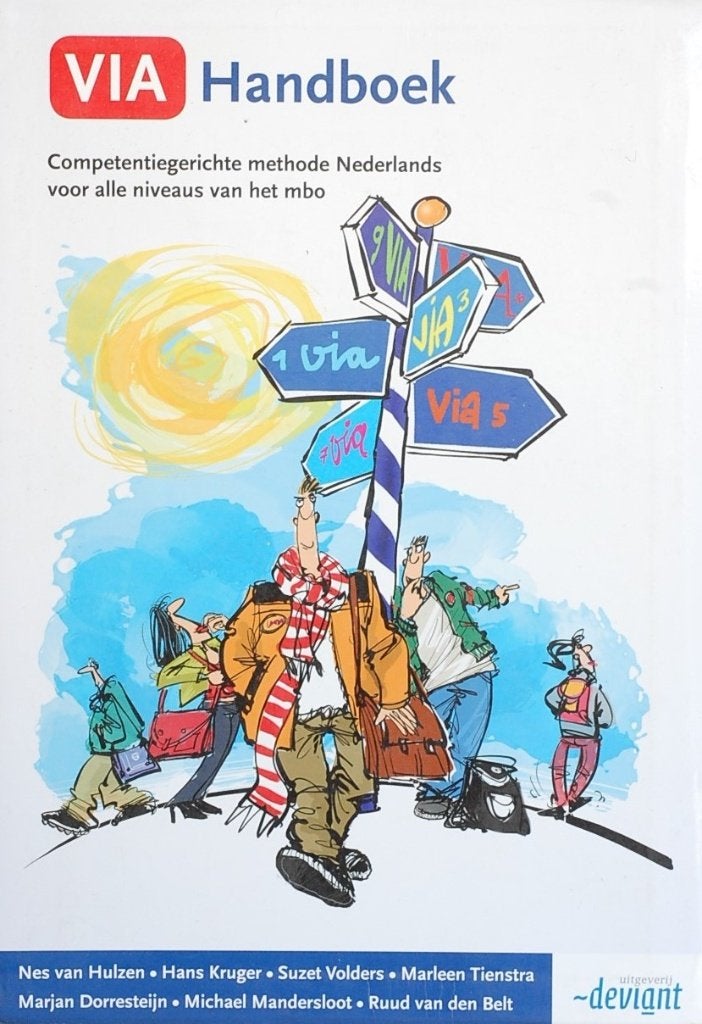 VIA Handboek Competentiegerichte methode Nederlands mbo, Boeken, Uitgeverij Deviant, Verzenden, Zo goed als nieuw, MBO