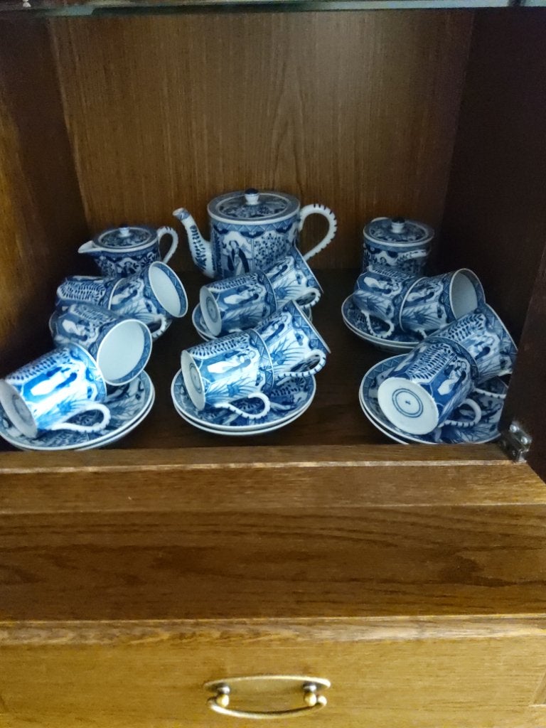 Mosa servies, Lange Lijs, Ophalen
