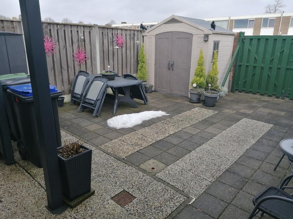 Keter Factor 86 Tuinhuis - Ruime Opbergoplossing, Tuin en Terras, Bergingen en Tuinkasten, Ophalen, Gebruikt, Kunststof, Overige typen