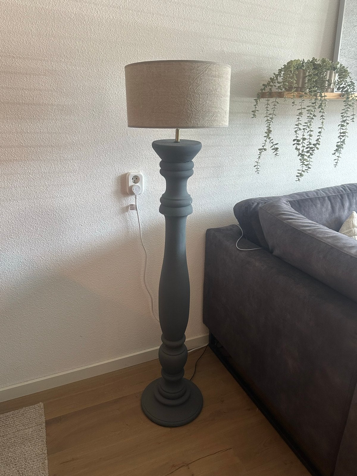 Balusterlamp zonder kap, Ophalen, Gebruikt, 100 tot 150 cm, E27 (groot)