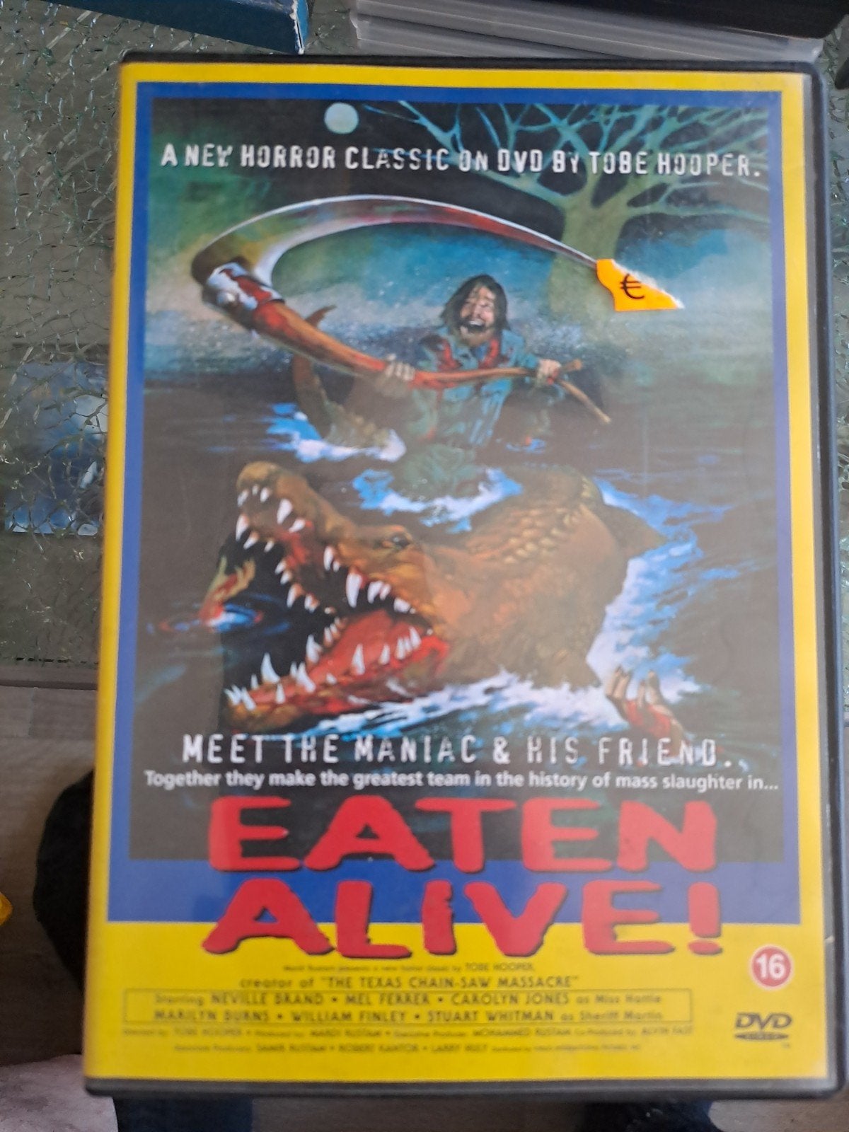 eaten alive (dvd), Vanaf 16 jaar, Ophalen of Verzenden, Zo goed als nieuw, Overige genres