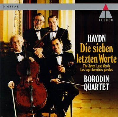HAYDN Die sieben letzten worte CD BORODIN QUARTET TELDEC, Ophalen of Verzenden, Classicisme, Zo goed als nieuw, Kamermuziek