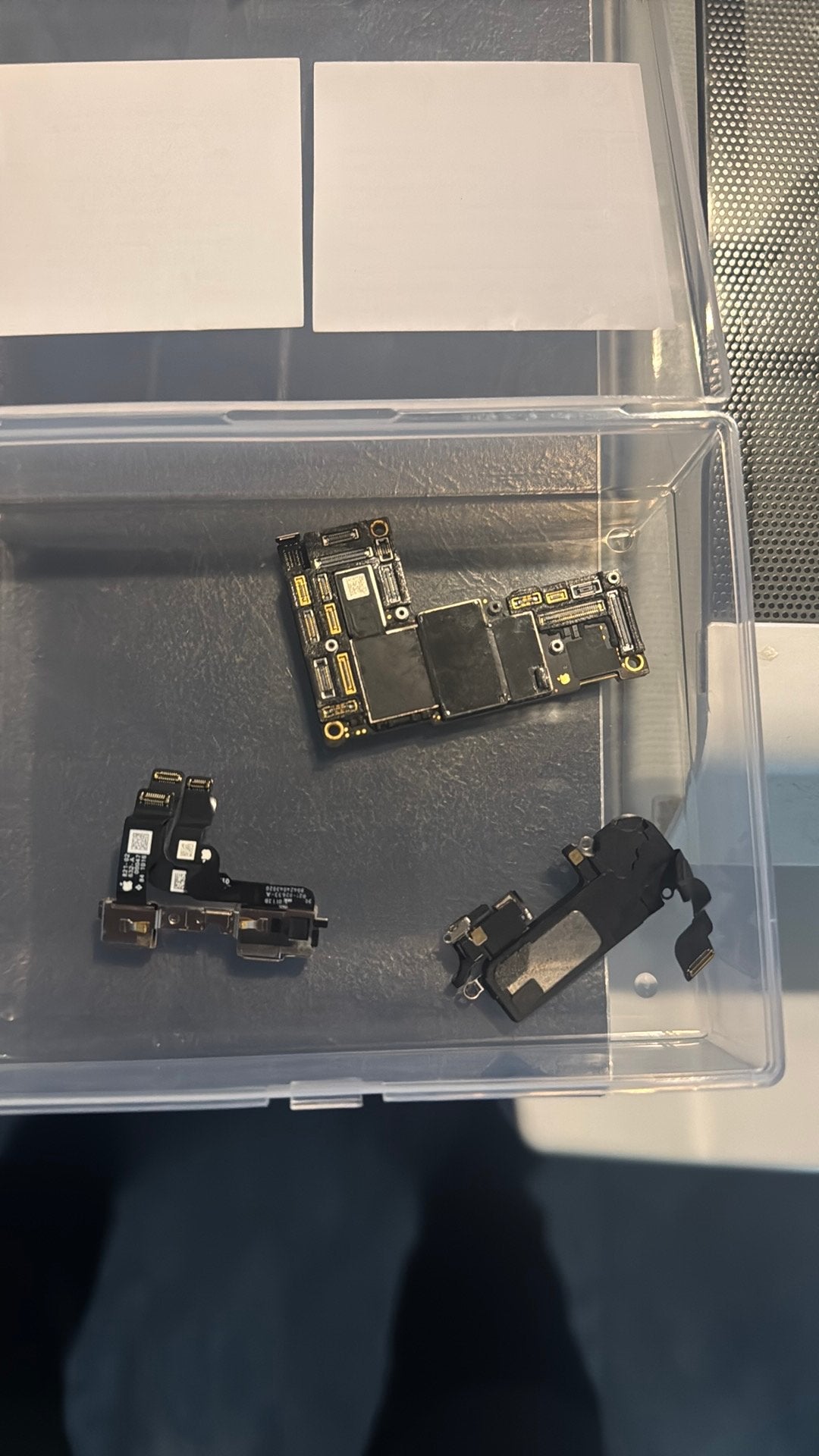 Iphone 12 pro max moederbord lees beschrijving goed, 256 GB, Gebruikt, Blauw, IPhone 12 Pro Max