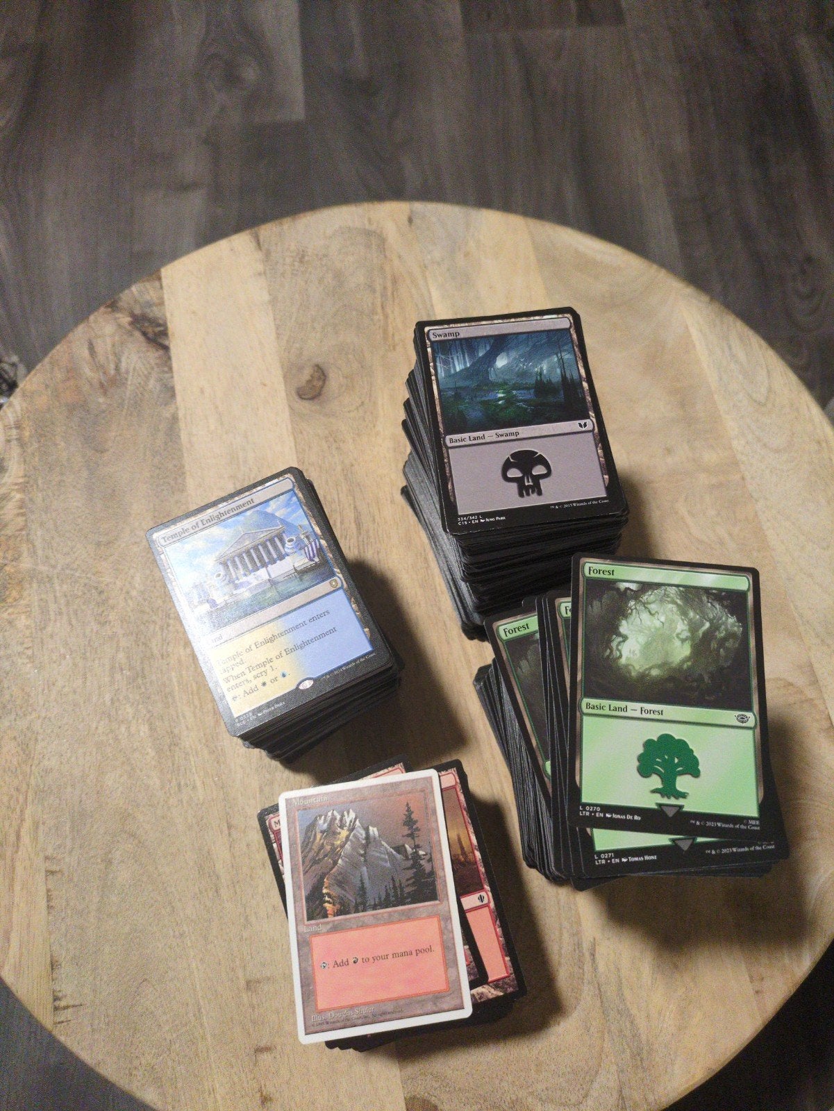 MTG Landen Collectie | 200 Rare Lands + Basic Lands, Ophalen of Verzenden, Zo goed als nieuw, Meerdere kaarten