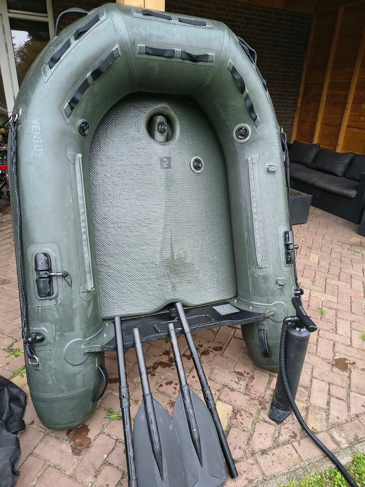 carperlan ventus 180cm karper boot rubber boot, Watersport en Boten, Ophalen of Verzenden, Zo goed als nieuw, Overige typen
