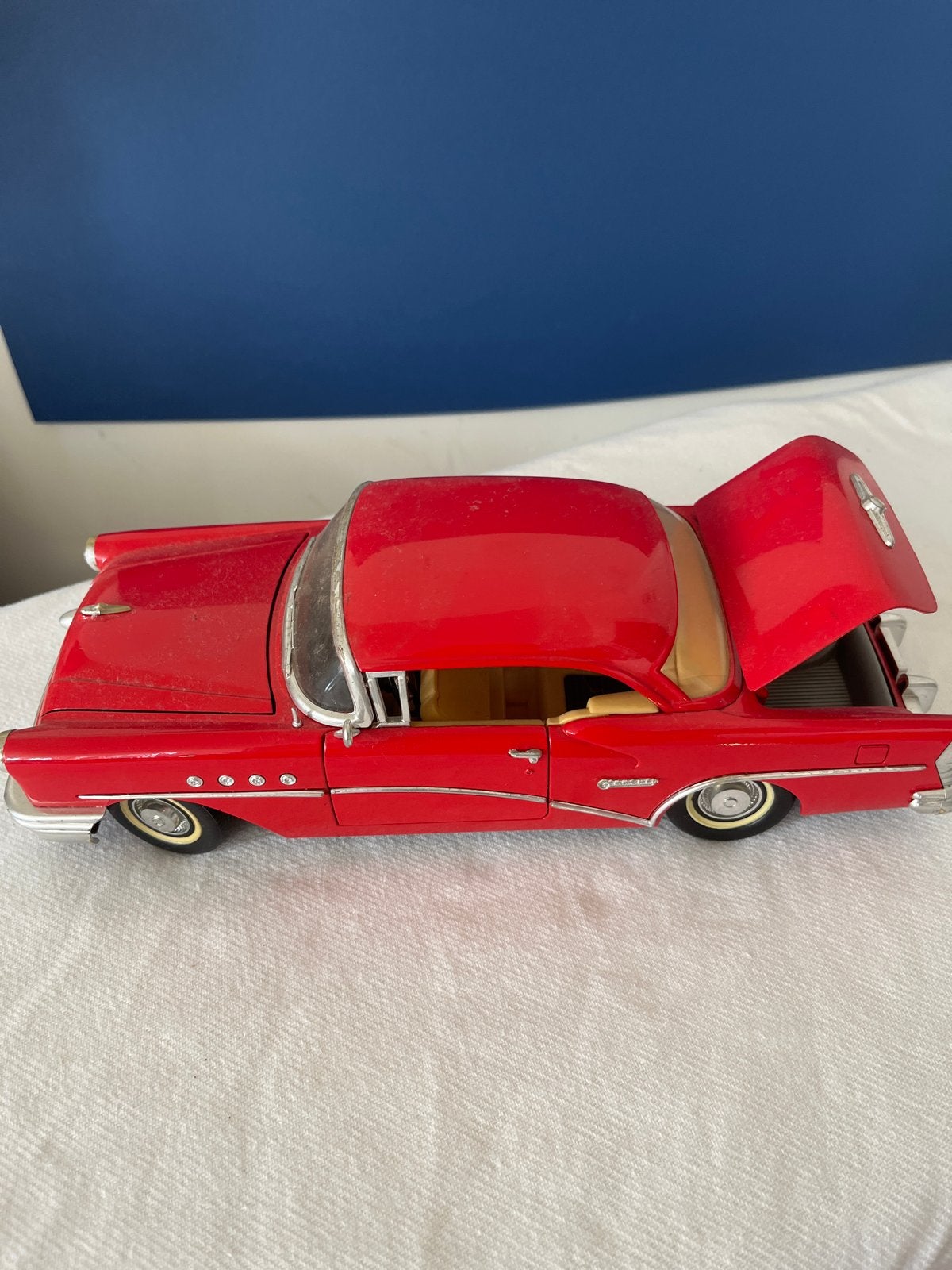 Buick Century 1955 modelauto, Hobby en Vrije tijd, Modelauto's | 1:18, Ophalen of Verzenden, Gebruikt, Auto, Overige merken