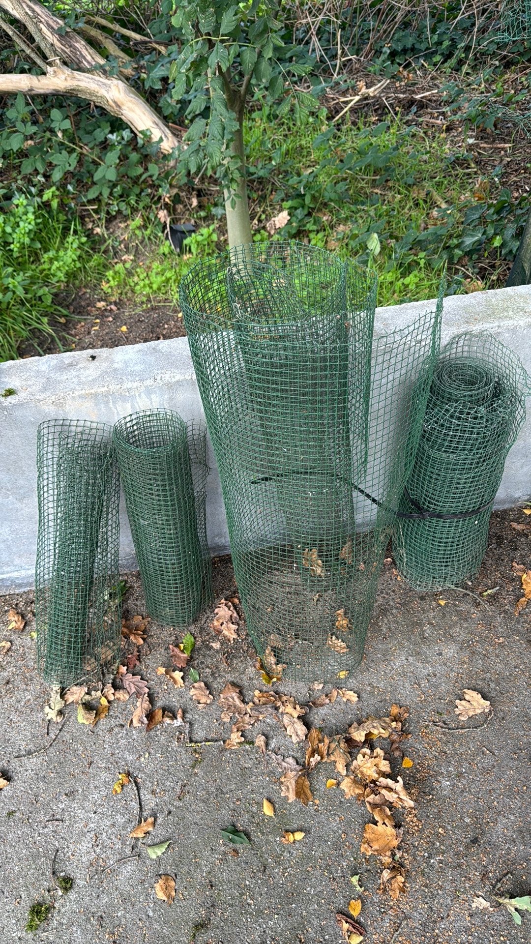 Restant groen volière gaas, Tuin en Terras, Ophalen, Gebruikt, Gaas