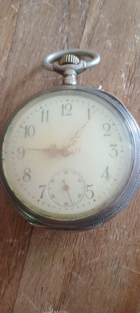 Antiek Zakhorloge - Gedateerd 1900, Sieraden, Tassen en Uiterlijk, Horloges | Antiek, Overige merken, Zakhorloge, 1900 tot 1930