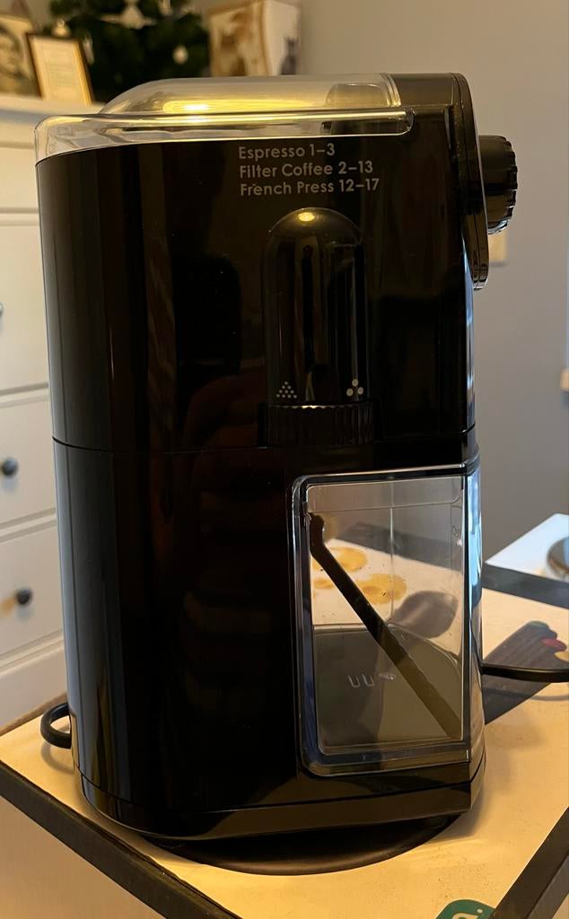 Melitta Molino koffiemolen – 17 standen – bonenmaler, Gebruikt, Overige modellen, 10 kopjes of meer, Koffiebonen