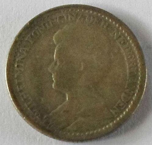 Nederland 25 cent 1912., Postzegels en Munten, Munten | Nederland, Verzenden, Zilver, 25 cent, Koningin Wilhelmina