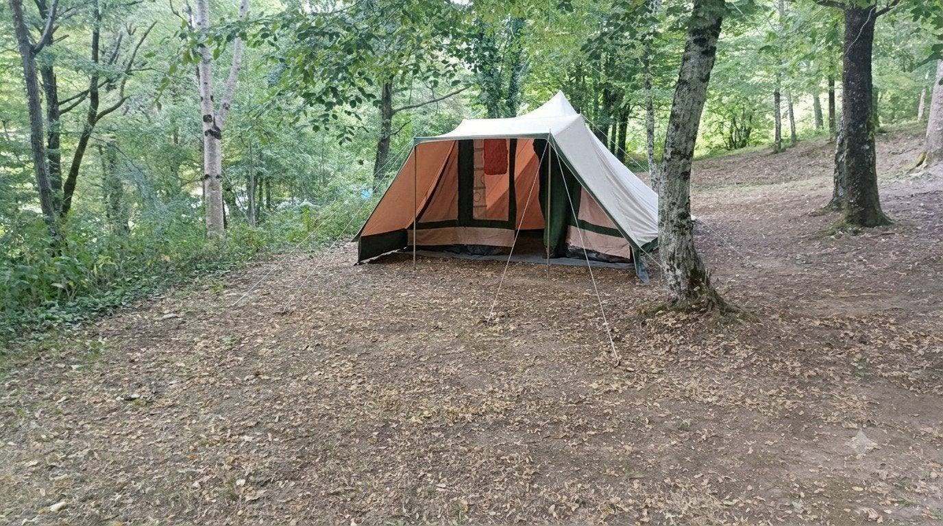 piramide tent, Ophalen, Gebruikt