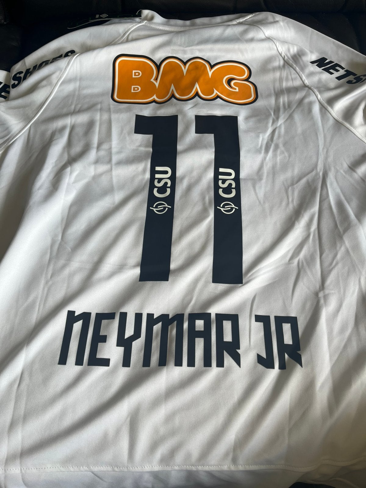 Neymar santos 2011, Maat 52/54 (L), Wit, Nieuw, Ophalen of Verzenden