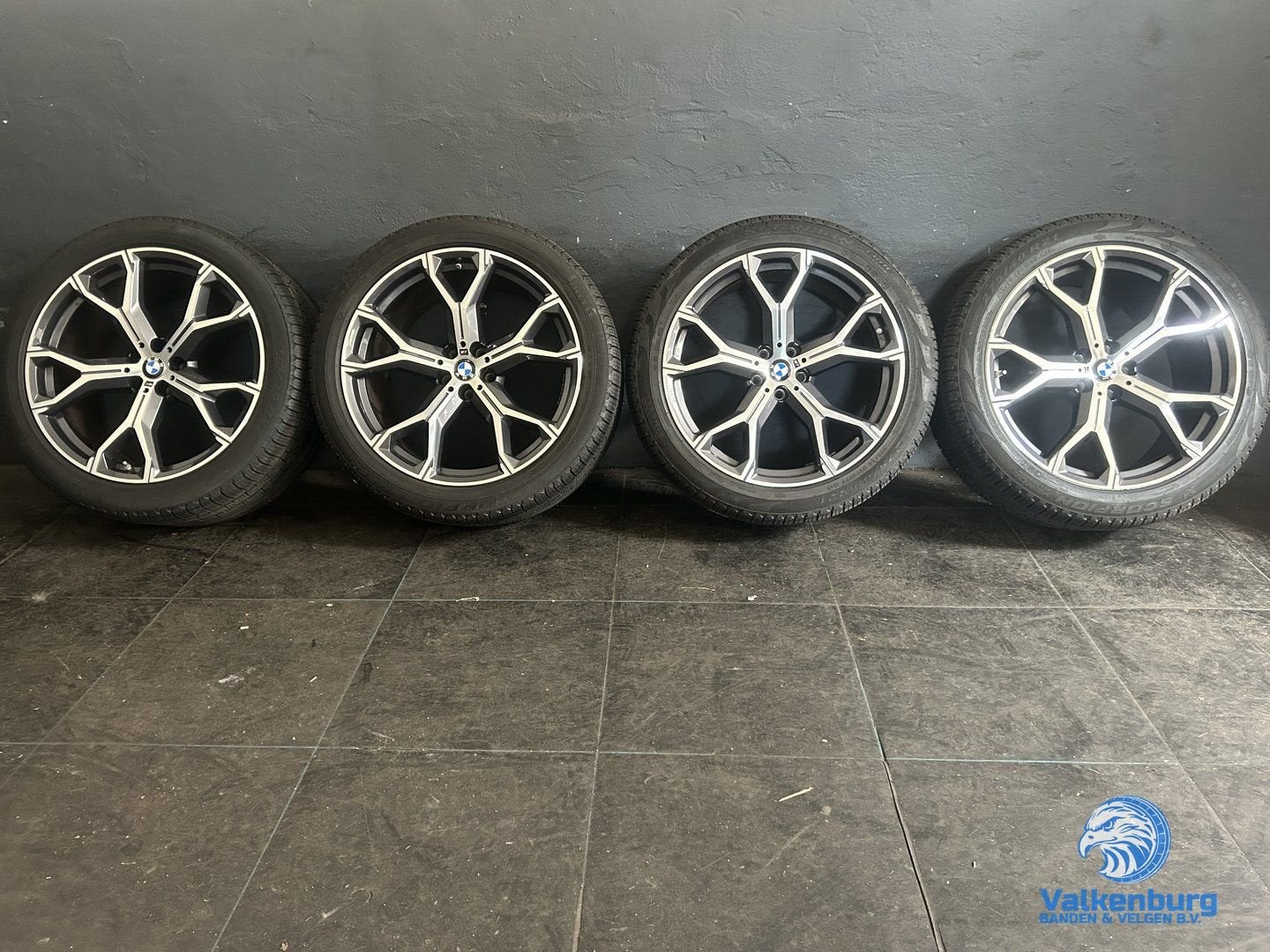 8mm! Originele BMW X5 X6 G05 G06 Style 741M 21 inch breedset, Gebruikt, -, 275 mm, -