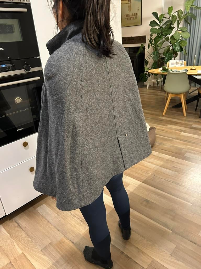 G-Star Cape / Mantel, Kleding | Dames, Ophalen of Verzenden, Zo goed als nieuw, Grijs