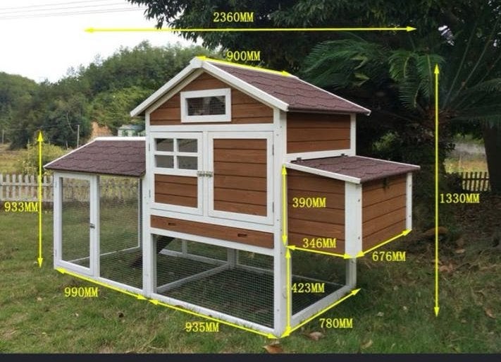 Prachtig Konijnen/kippen/knaagdieren hok, Ophalen, 110 cm of meer, Hok, 90 cm of meer