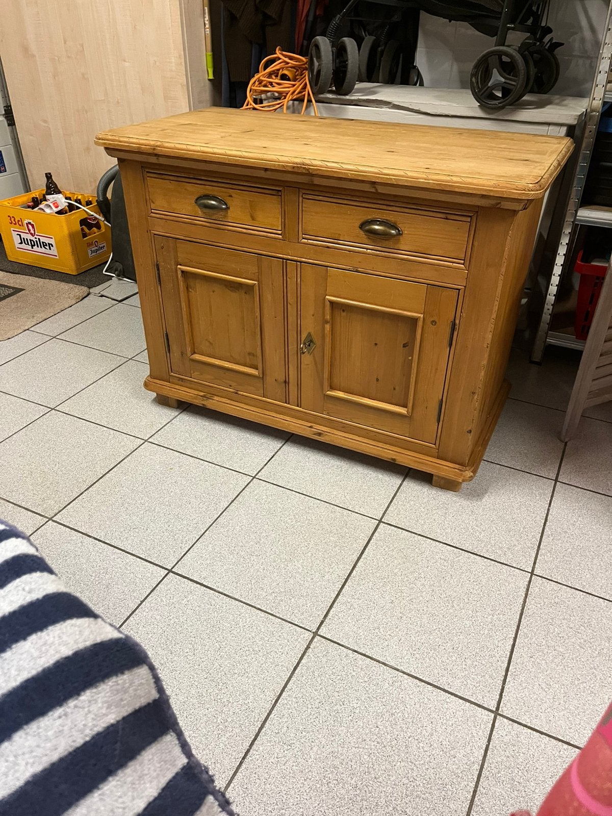 Heel mooi Charmant landelijk grenen kastje, Huis en Inrichting, Kasten | Dressoirs, Ophalen, Zo goed als nieuw, 25 tot 50 cm, 50 tot 100 cm