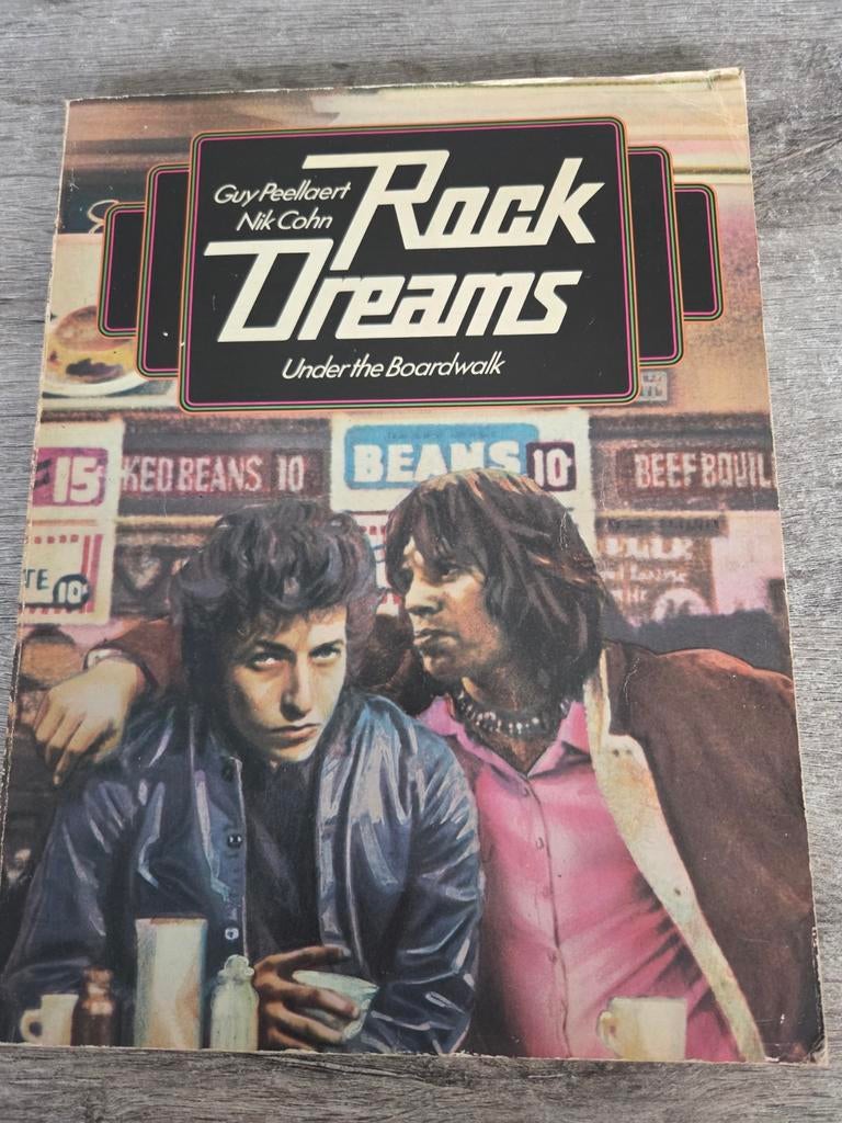 Rock Dreams Under the Boardwalk boek, Boeken, Ophalen of Verzenden
