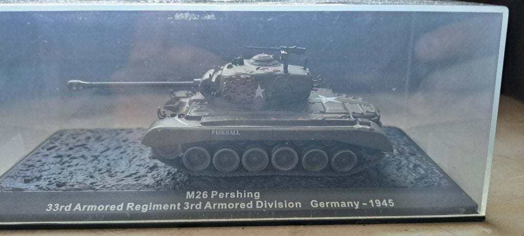 1/72 Altaya Deagostini m26 Pershing 1945 - Germany, Overige merken, Nieuw, Ophalen of Verzenden, Tank