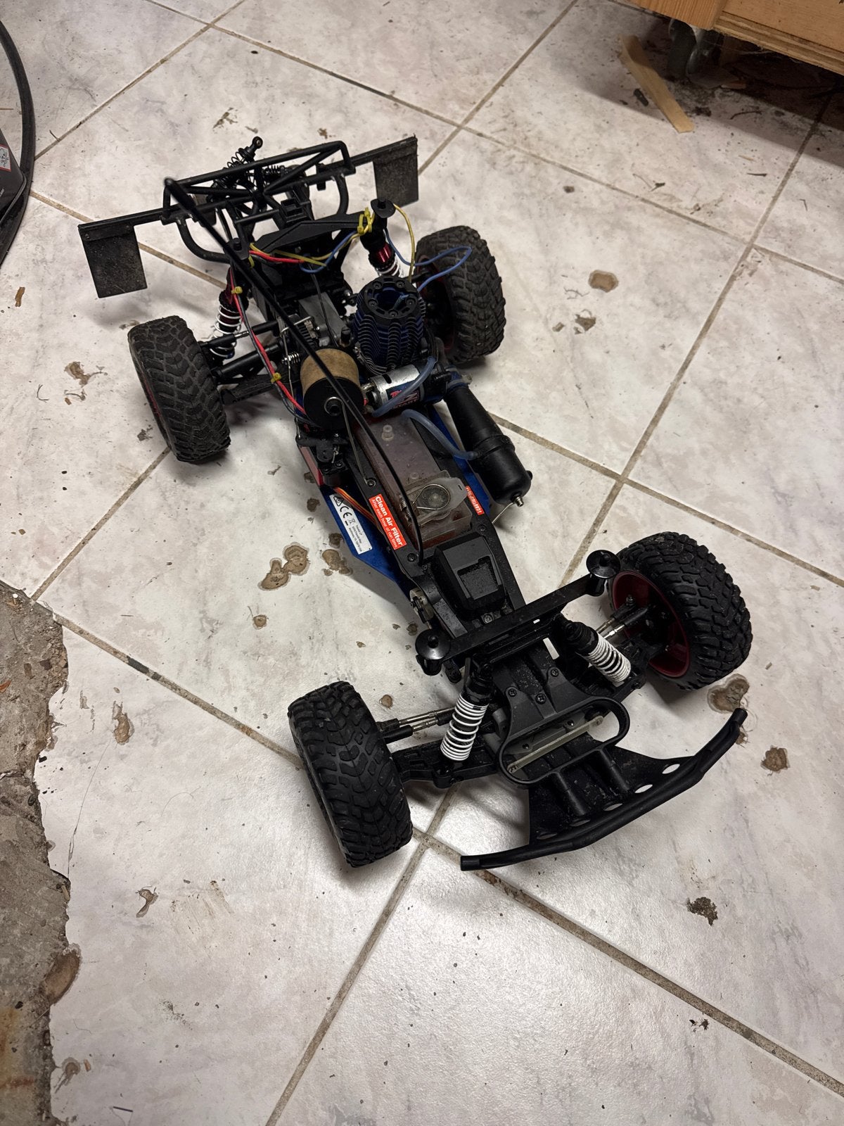 Traxxas Nitro RC Auto’s slash jato, Ophalen, Gebruikt, Auto offroad, Schaal 1:10
