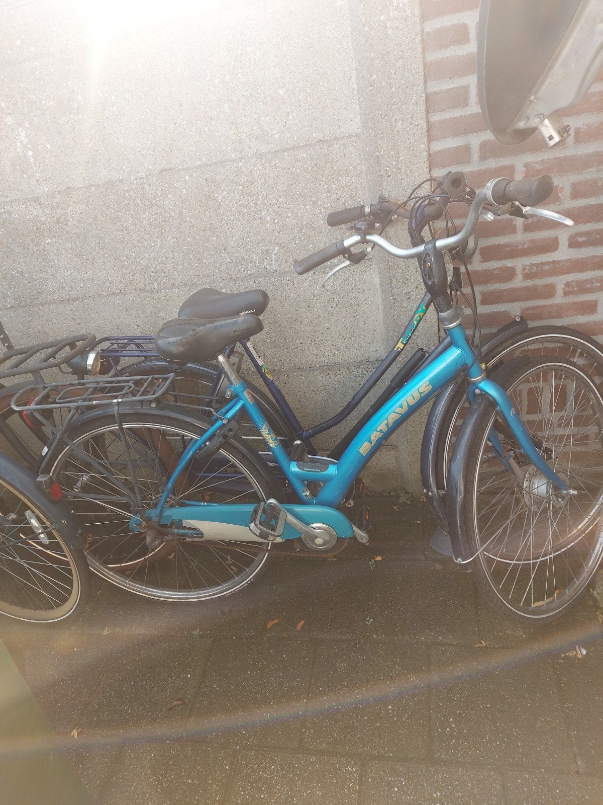 stadsfiets, Ophalen, Gebruikt