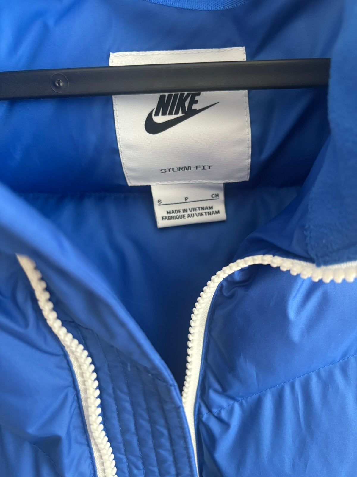 Nike bodywarmers, Ophalen of Verzenden, Zo goed als nieuw, Maat 46 (S) of kleiner, Blauw