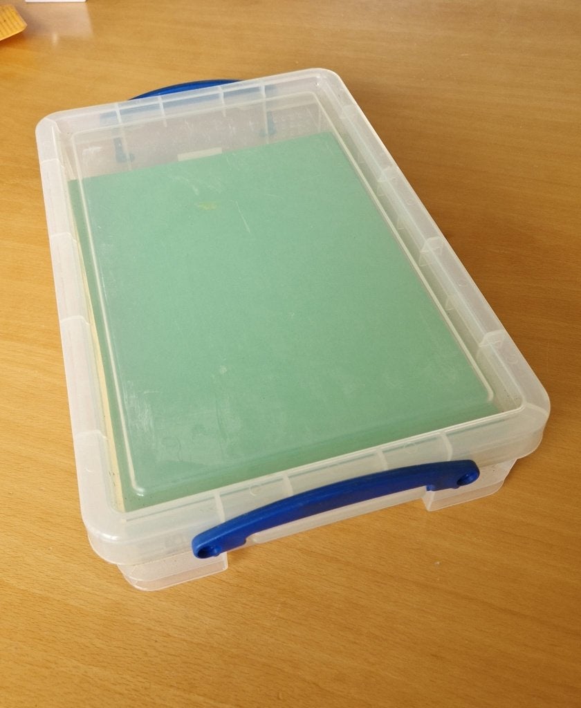 klein kratje met gekleurd papier A4, Diversen, Papierwaren, Ophalen, Nieuw