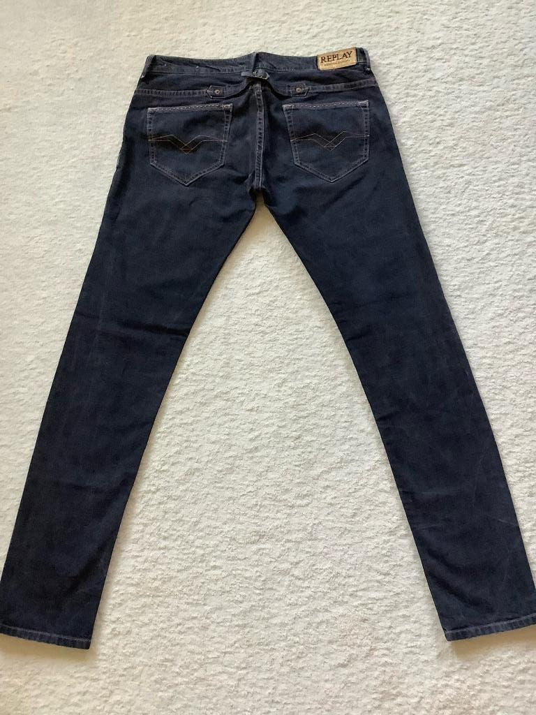 Mooie zwarte jeans van het merk Replay, maat 33., Kleding | Dames, Spijkerbroeken en Jeans, Zwart, Replay, Ophalen of Verzenden