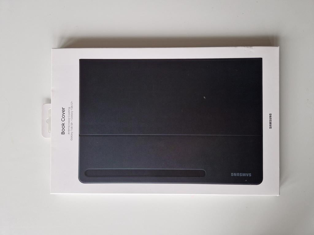 Samsung Book Cover (zwart)  voor Galaxy Tab S8+/S7 FE/S7+, Galaxy Tab S8+/S7 FE/S7+, Nieuw, Ophalen of Verzenden, Samsung