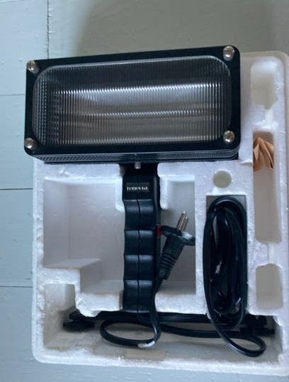 Vintage Flectalux S1000 filmlamp in verpakking, Verzamelen, Ophalen of Verzenden, 1960 tot 1980, Flitser