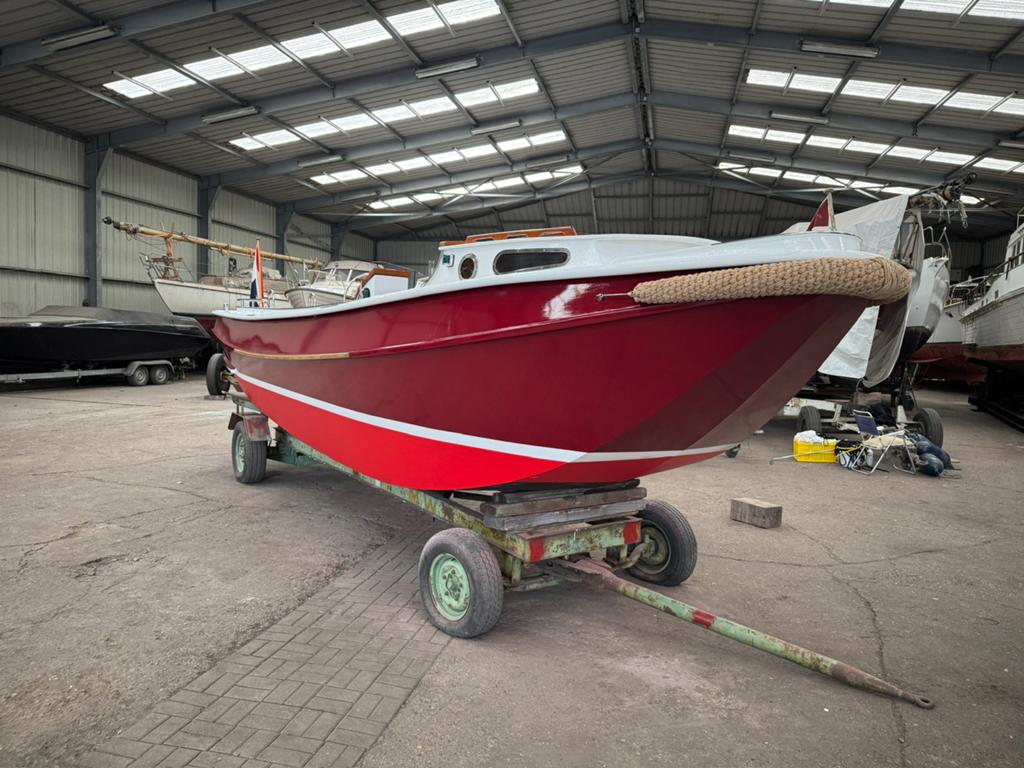 Instapklare sloep te koop, Ophalen, Staal, Binnenboordmotor, Antifouling