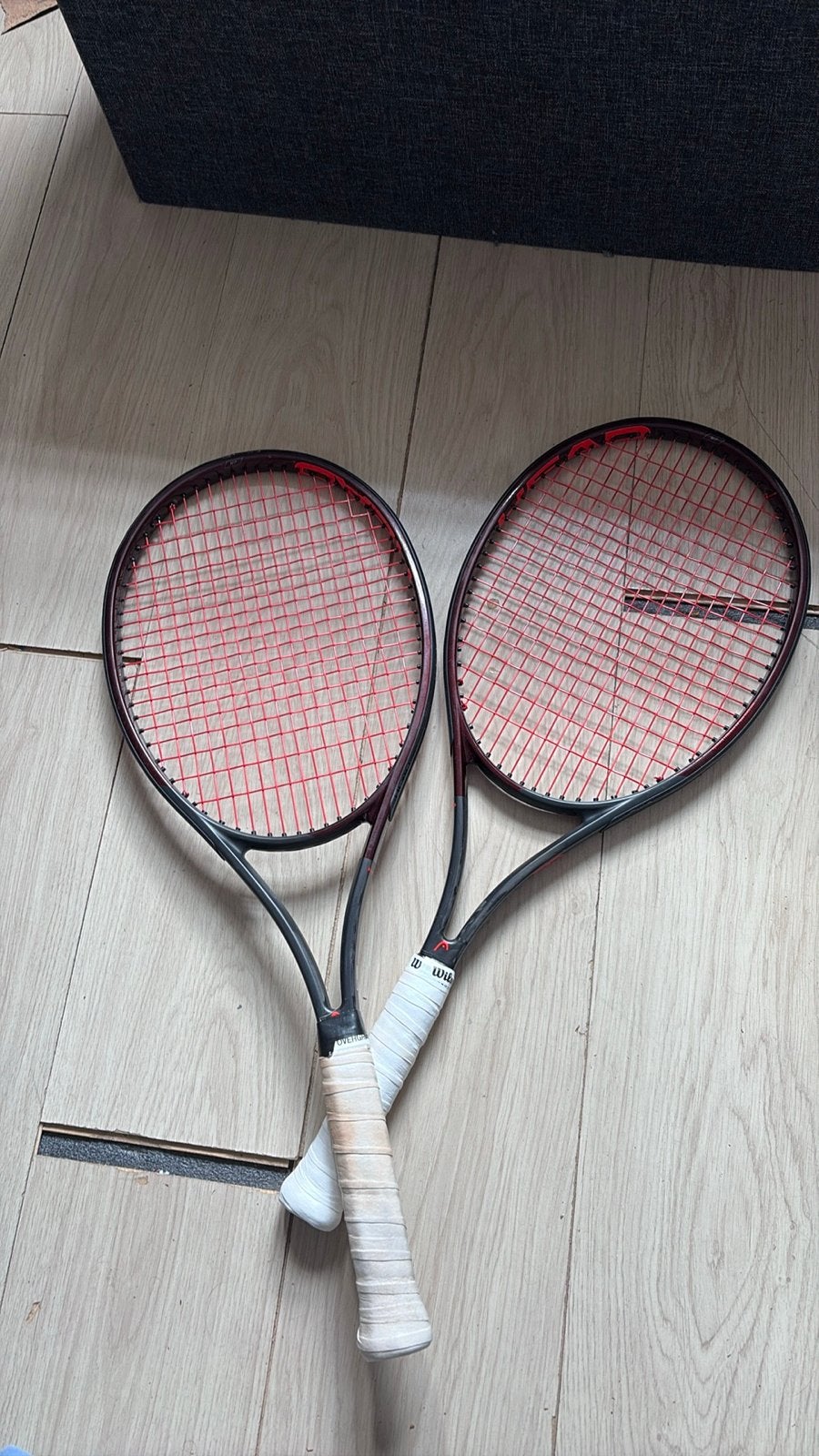 Head Prestige MP tennisrackets (2 stuks) gripmaat 4, Sport en Fitness, Tennis, Ophalen, Gebruikt, L4, Head