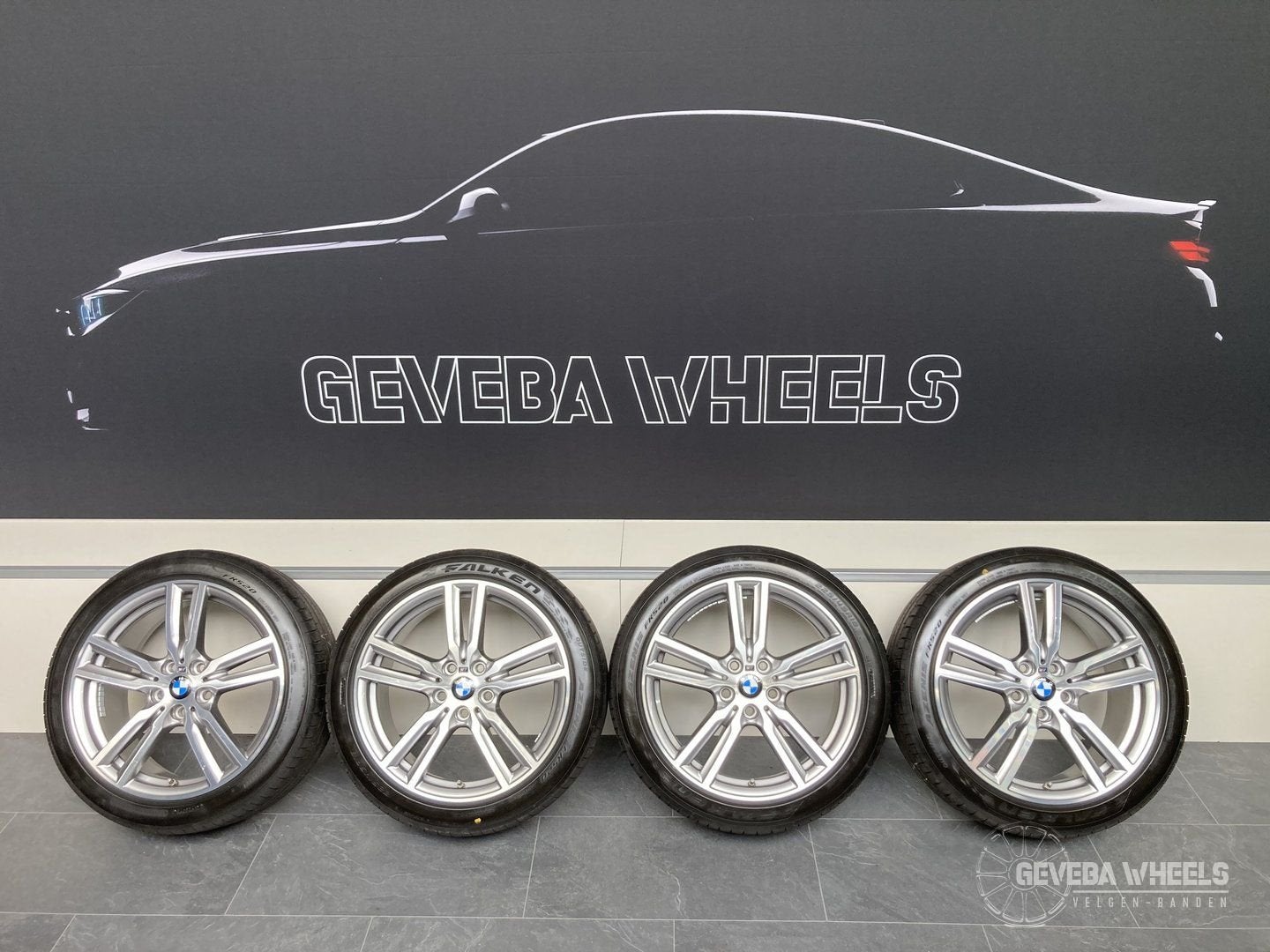 18” originele BMW 2 Active F45 Gran Tourer F46 velgen banden, 18 inch, Gebruikt, -, -