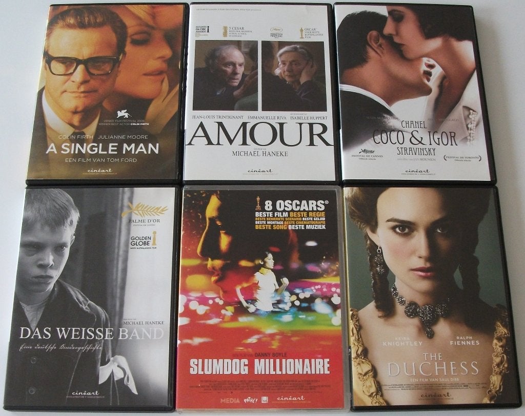 Dvd *** CINÉART *** 6 stuks, Drama, Overige gebieden, Speciale editie, Nederlands