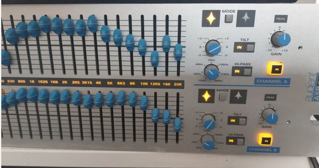 Audient ASP 231 beste analoge EQ, Muziek en Instrumenten, Ophalen of Verzenden, Equalizer