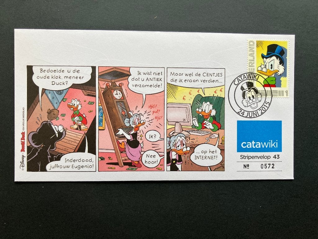 Catawiki Stripenvelop 43 - Dagobert Duck, Ophalen of Verzenden, Onbeschreven, Nederland