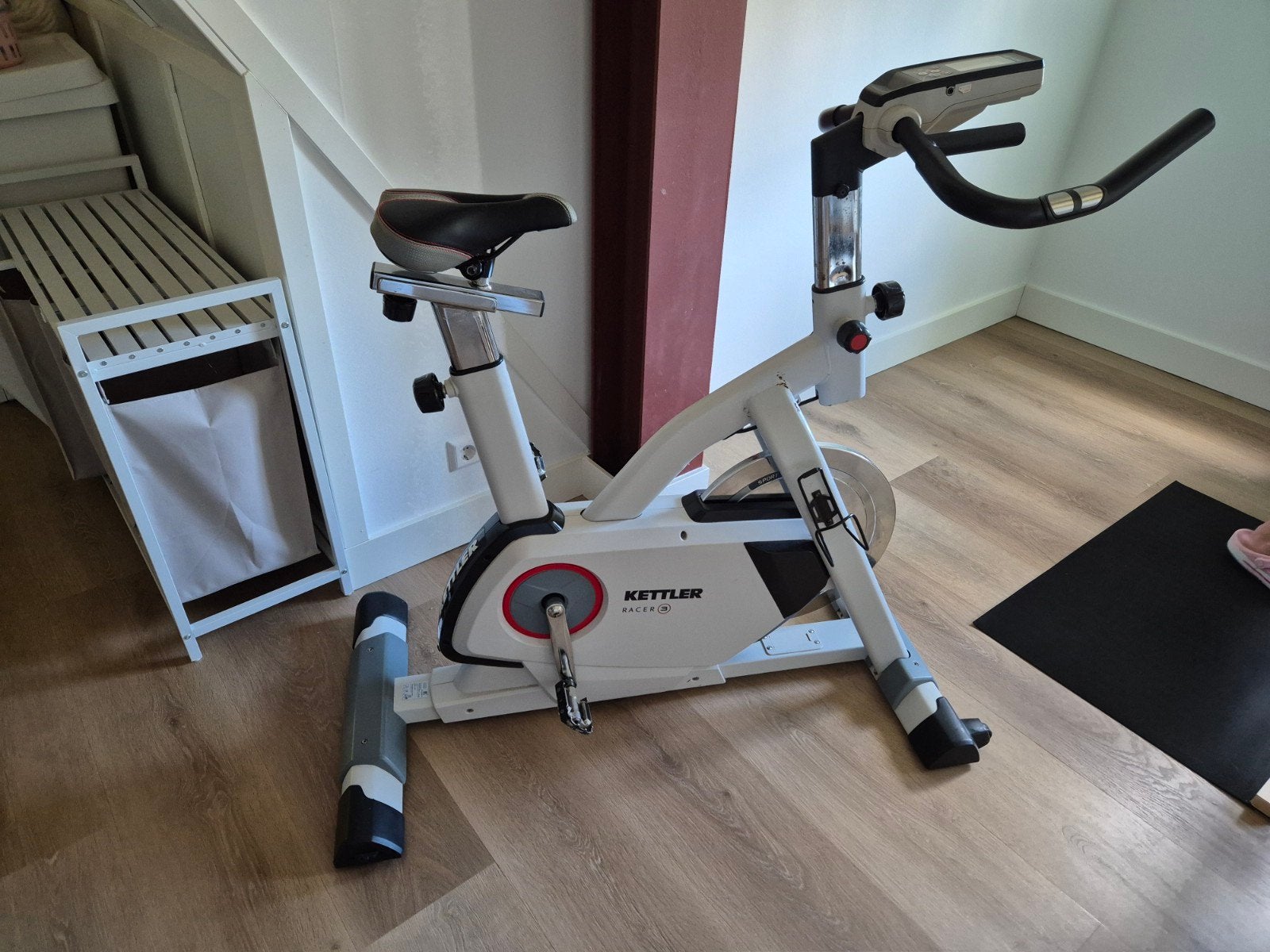 Kettler Racer 3 Spinningfiets, Sport en Fitness, Ophalen, Gebruikt, Metaal, Benen