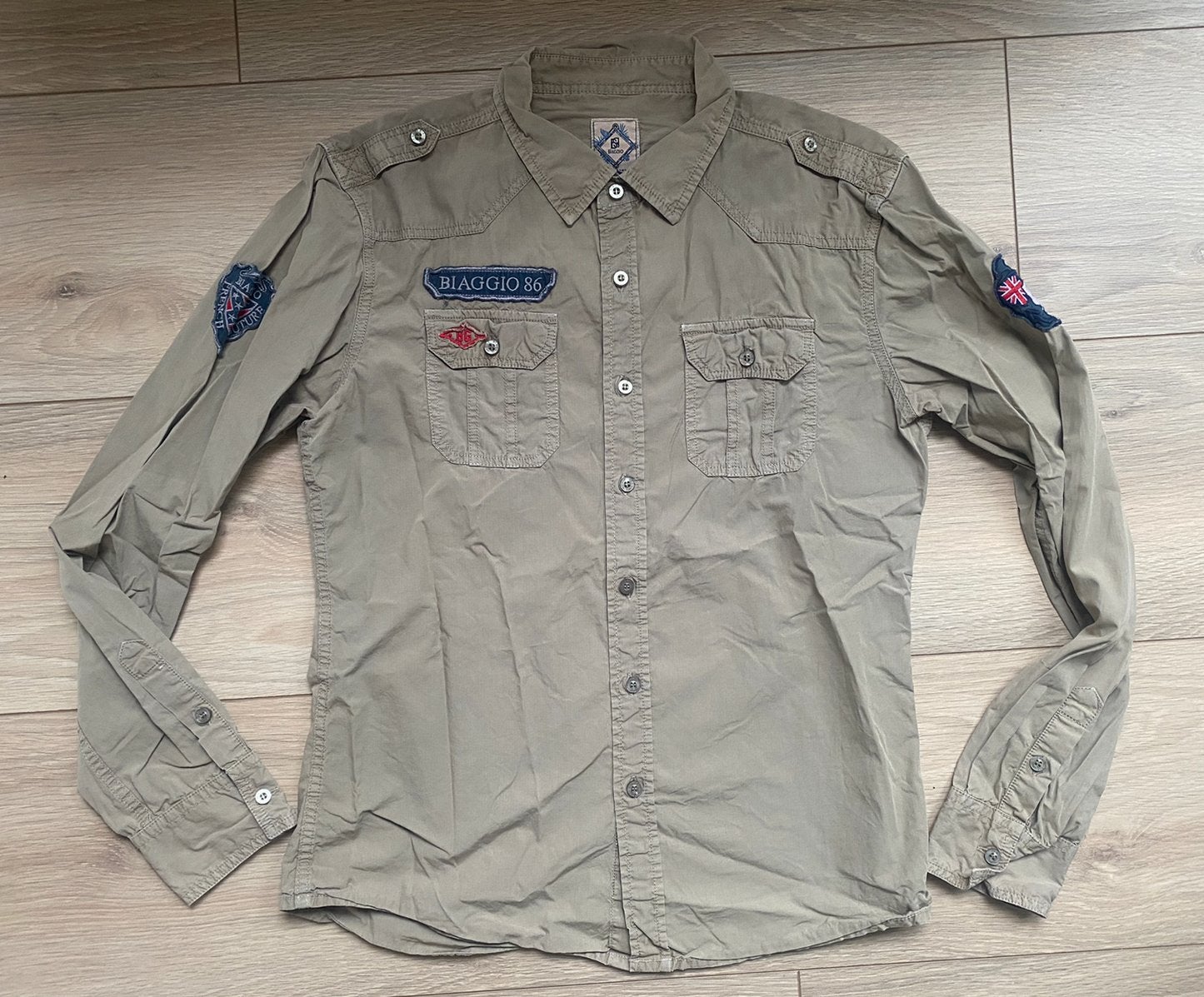 Heren overhemd, Ophalen of Verzenden, Zo goed als nieuw, Halswijdte 39/40 (M)