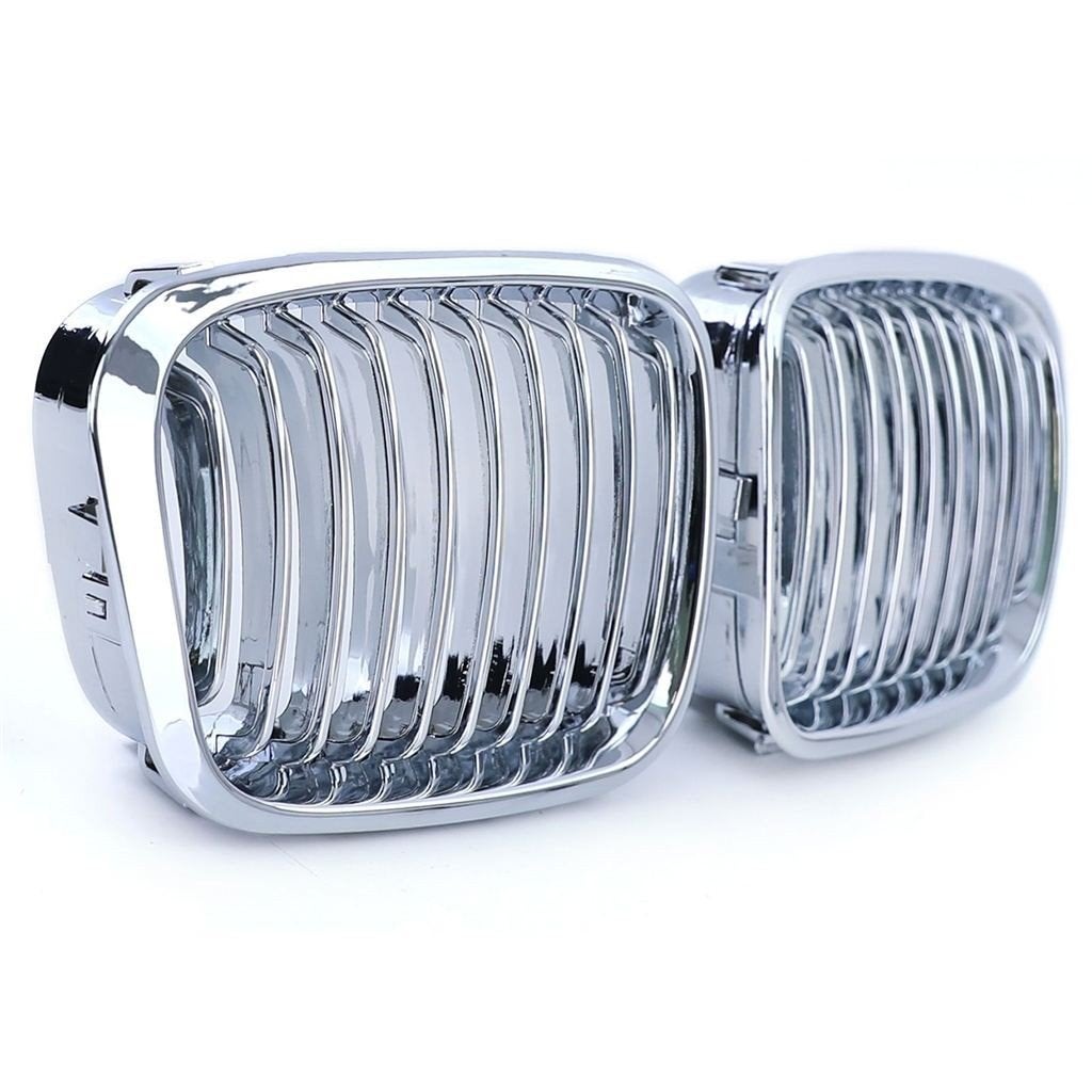 Sport Grill Nieren Voor Bmw 3 Serie E46 Chrome Enkele spijl, Verzenden, Automotive Parts, A.parts@hotmail.nl, Trasmolenlaan 12 3447 GZ Woerden