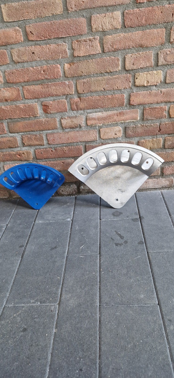 Aluminium Slangenhouder - Set van 2, Ophalen of Verzenden, Gebruikt