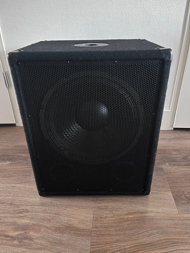 Omnitronic BX-1250 12 inch subwoofer, Audio, Tv en Foto, Luidsprekers, Subwoofer, Ophalen of Verzenden, Zo goed als nieuw, Basreflex