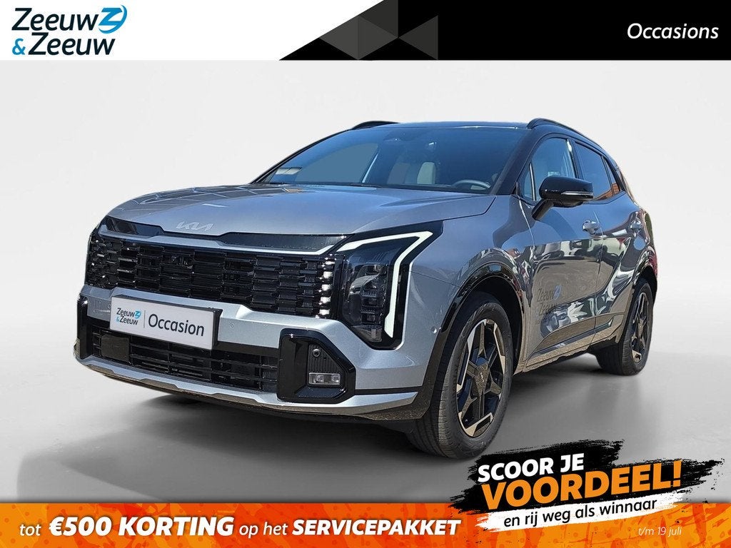 Kia Sportage 1.6 T-GDi Hybrid GT-PlusLine | Schuif/kanteldak, Auto's, Kia, 12 maanden, Gebruikt, Euro 6, 4 cilinders