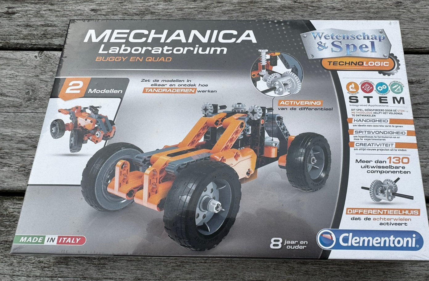 Clementoni Mechanica Laboratorium Buggy en Quad - Nieuw, Ophalen of Verzenden, Nieuw, Overige merken