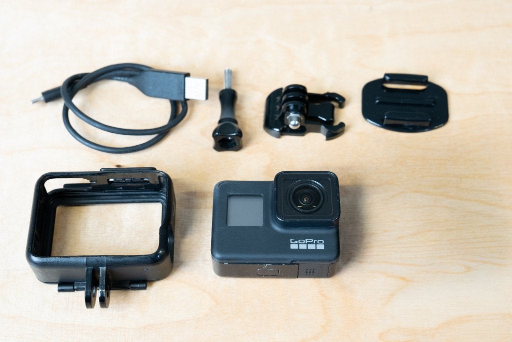 GoPro HERO 7 Black Set, Audio, Tv en Foto, Actiecamera's, Ophalen, Gebruikt, GoPro